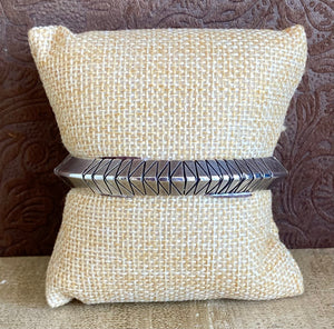 LT77 Silver Knife Cuff Bracelet