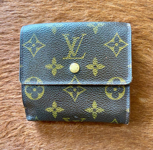 LV227 Monogram Elise Bifold Wallet (B)