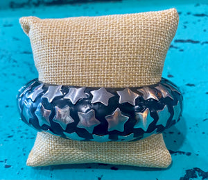 Medium Star Chunky Bangle