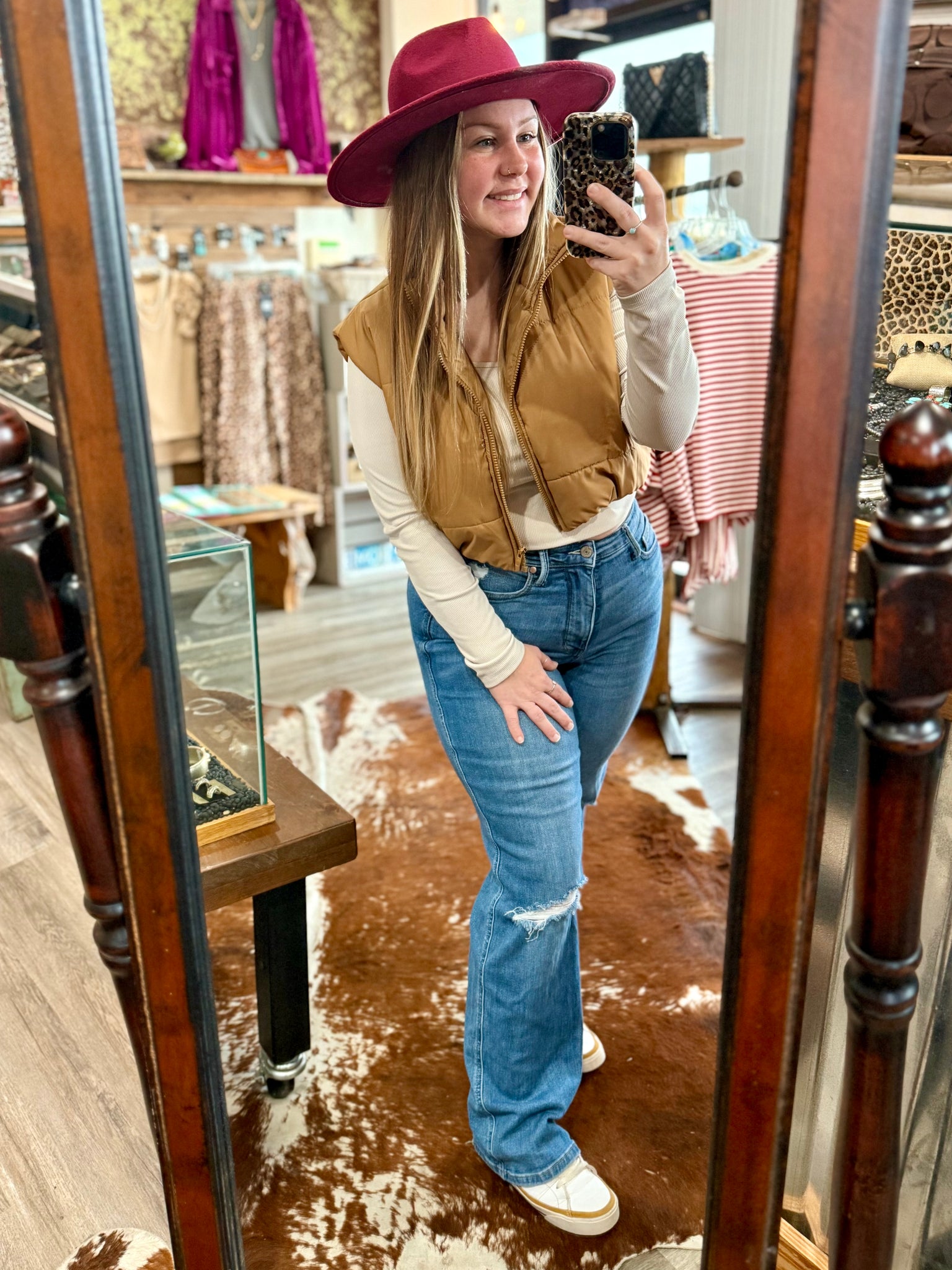 Kaylee Judy Blue Dad Jeans