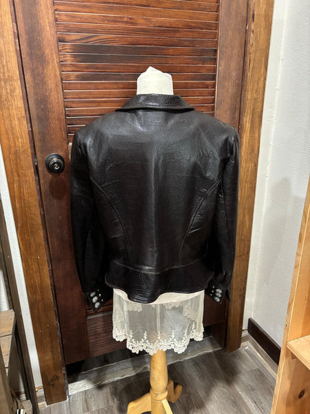 Used Leather Double D Ranch Jacket