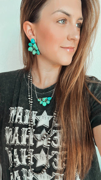 Turquoise necklace, turquoise jewelry, western necklace