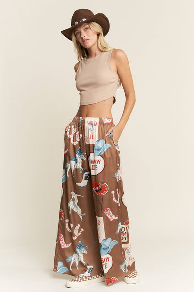COWBOY PARTY PANTS (PLUS)