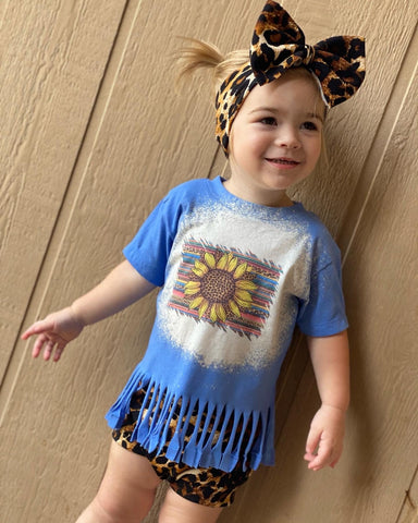 Kid's Serape Sunflower Tee