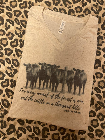 Psalm 50:10 Tee