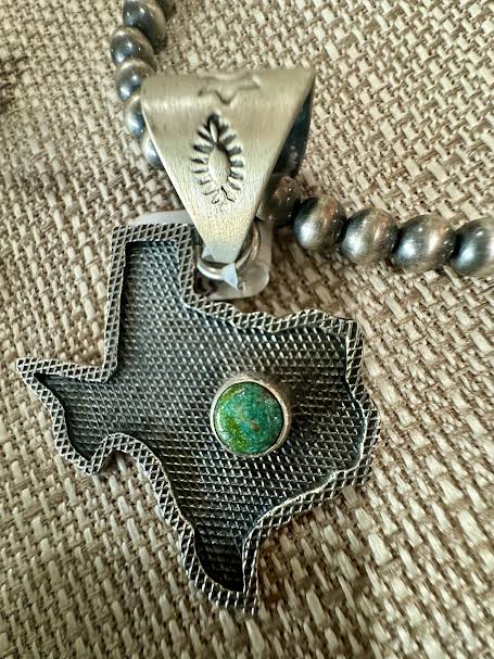 BB5 Texas Pendant with Turquoise Stone