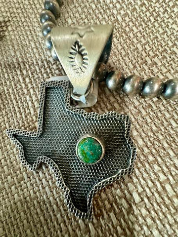 BB5 Texas Pendant with Turquoise Stone