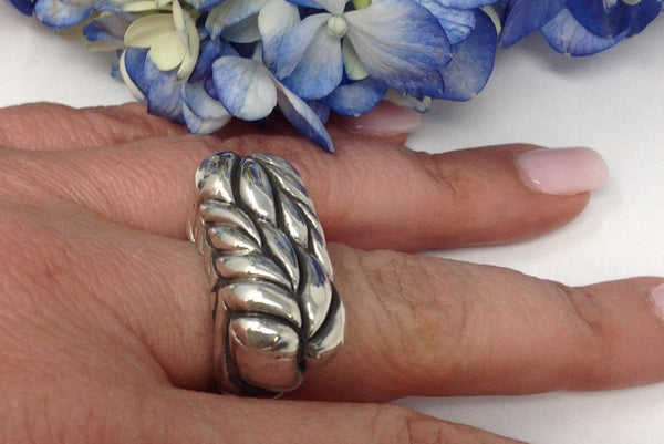 Dian Malouf Fern Ring (Size 7 In Stock)
