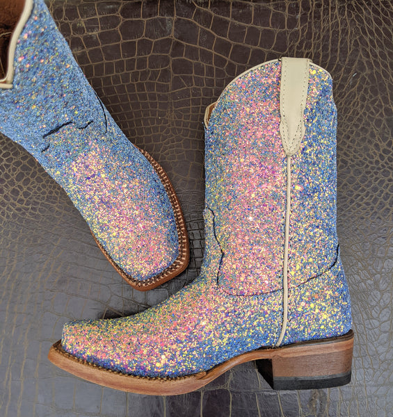 **Kids** "Ariel" Blue Mermaid Boots