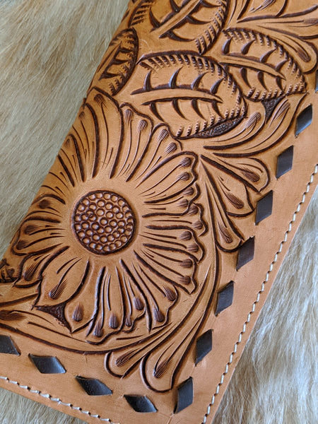 Hannah Hand Tooled Wallet