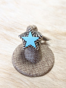 Dian Malouf Turquoise Star (Size 7 In Stock)