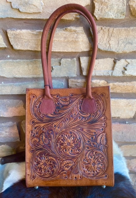 Shelby Tooled Tote